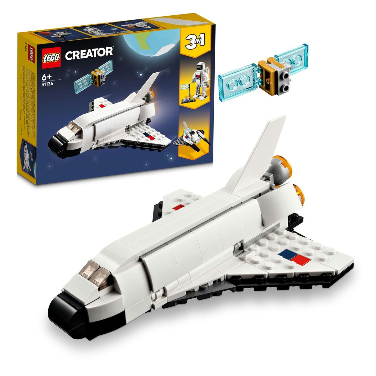 LEGO® Creator Space Shuttle Building Toy Set 144 Pieces 31134 - MHC World