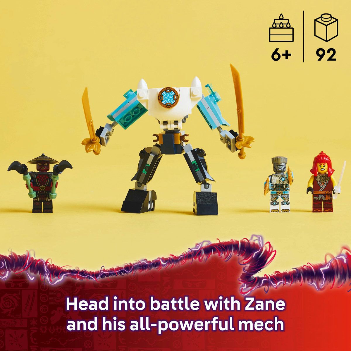 LEGO® Zane’s Battle Suit Mech Pretend Play Toy Set 71827