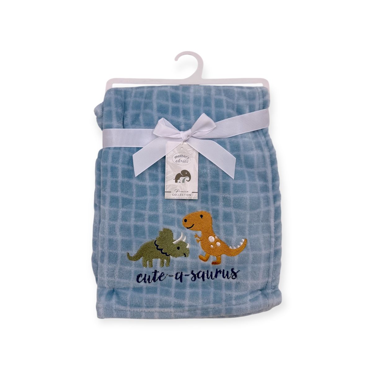 Mothers Choice Printed Flannel Baby Blanket 75X100cm BLK3259