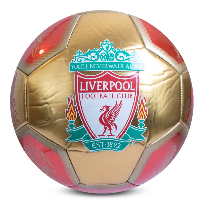 Metallic Signature Liverpool Size 5 Football HY-LI0888