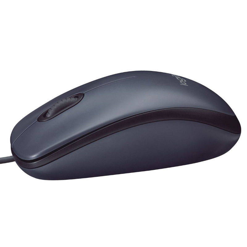 Logitech M90 HD Optical Mouse - Grey.