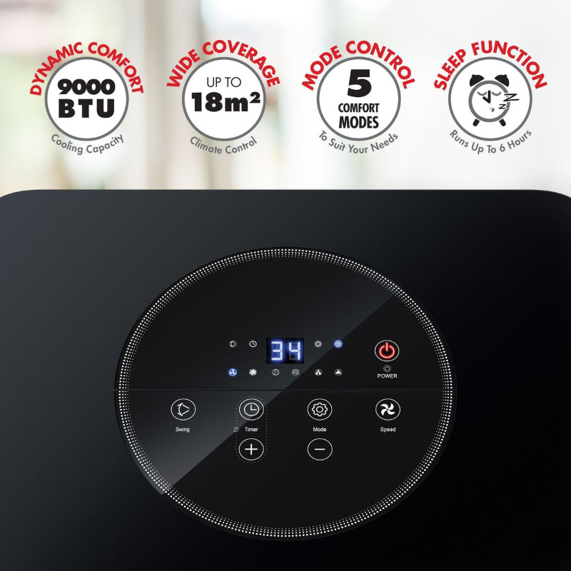 Bennett Read 9000BTU 4-in-1 Portable Air Conditioner HFN801 (8031254020185)