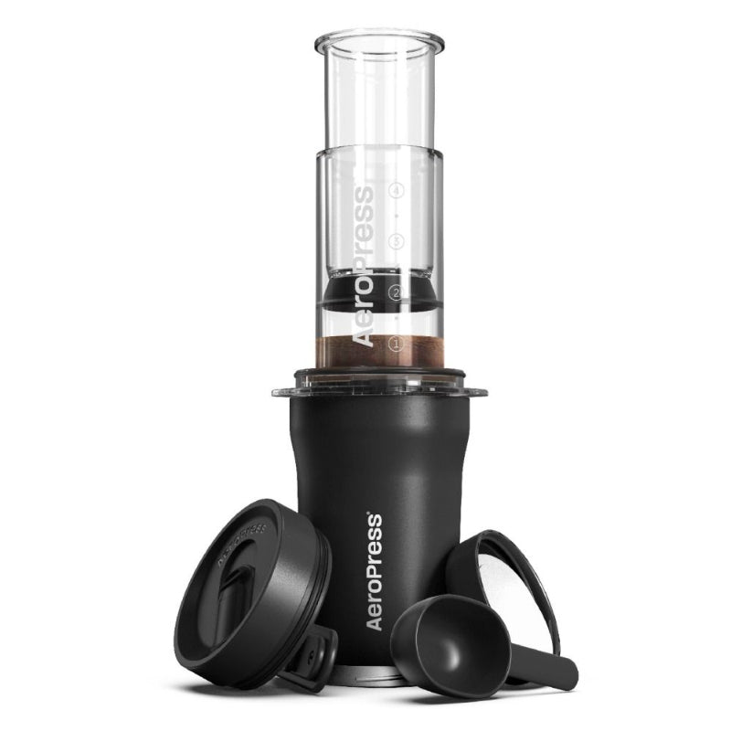 AeroPress Go Plus Travel Coffee Press Black 15PLCR05