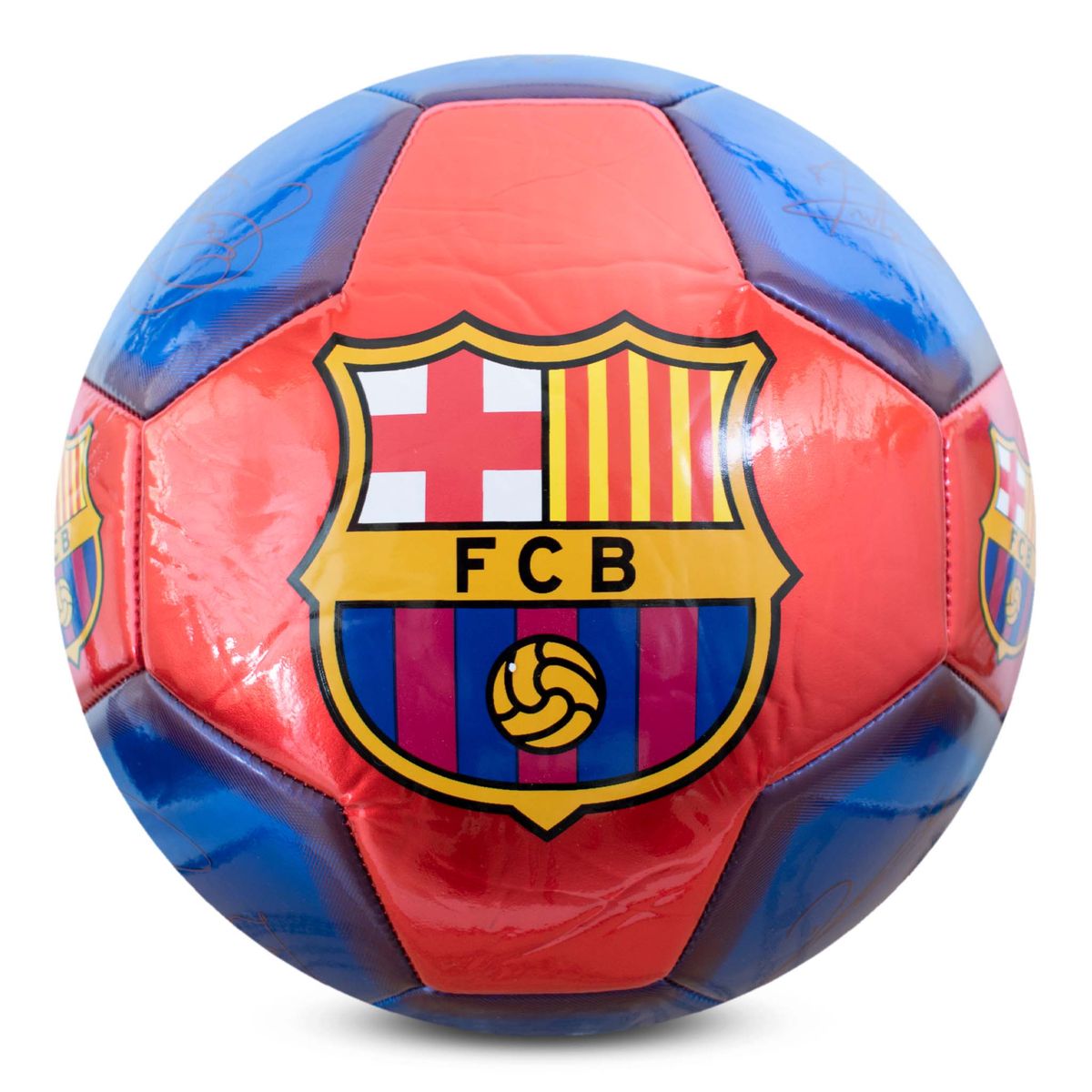 Metallic Signature Barcelona Size 5 Football HY-BC0888