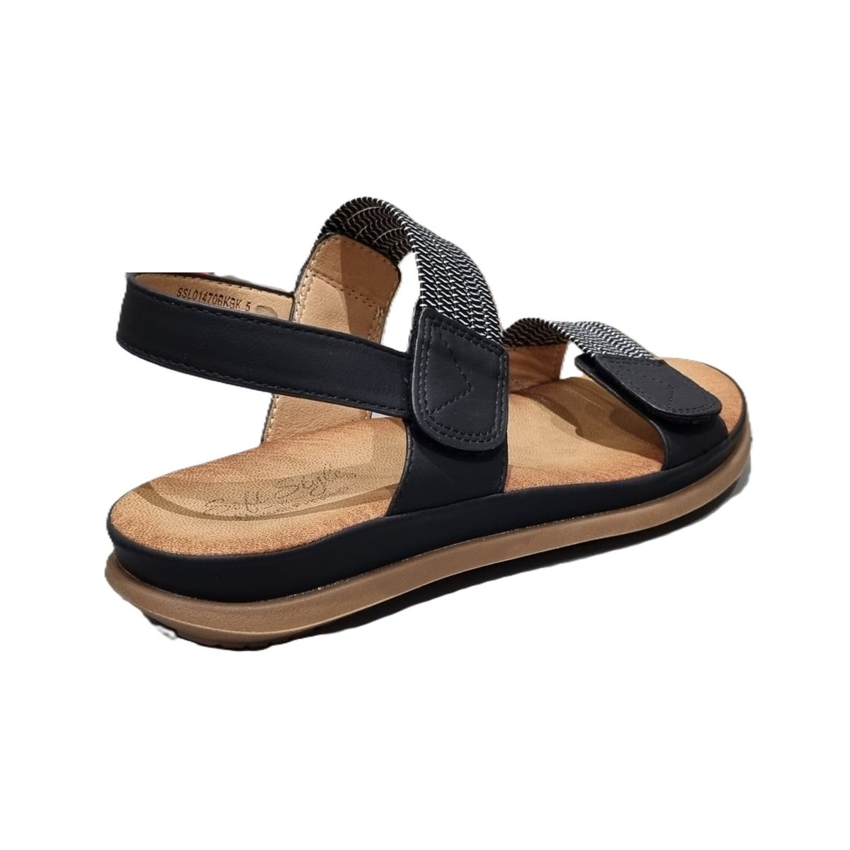 Hush Puppies Ladies Soft Style  Irma-Black SSL01470BKBK