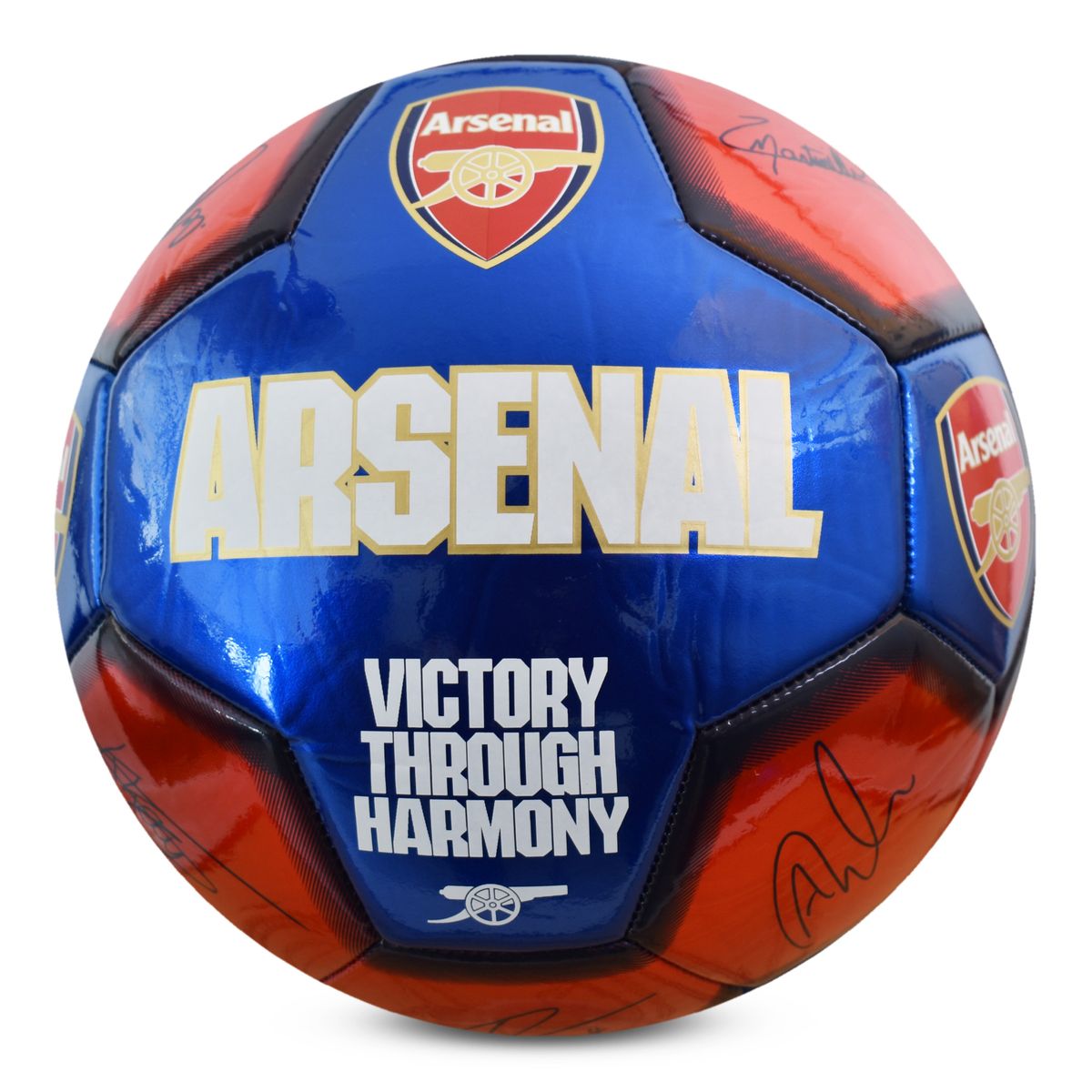 Metallic Signature Arsenal Size 5 Football HY-AR0888