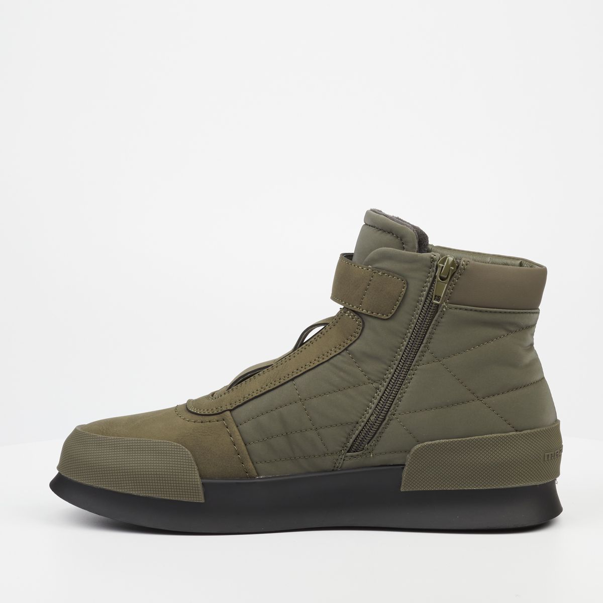 Mazerata Valentino 13 Faux Nubuck/Nylon-Olive