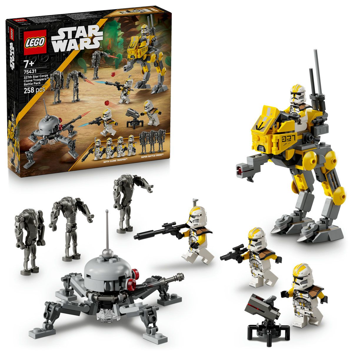 LEGO® Star Wars 327th Star Corps Clone Troopers Battle Pack Gift Set 75431