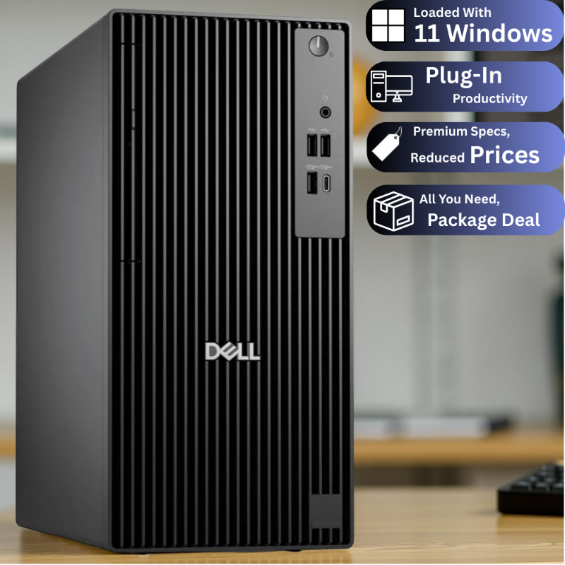 Dell Pro Tower QCT1250 - Intel Core Ultra 5 235 - 8 GB DDR5 - 512 GB SSD.