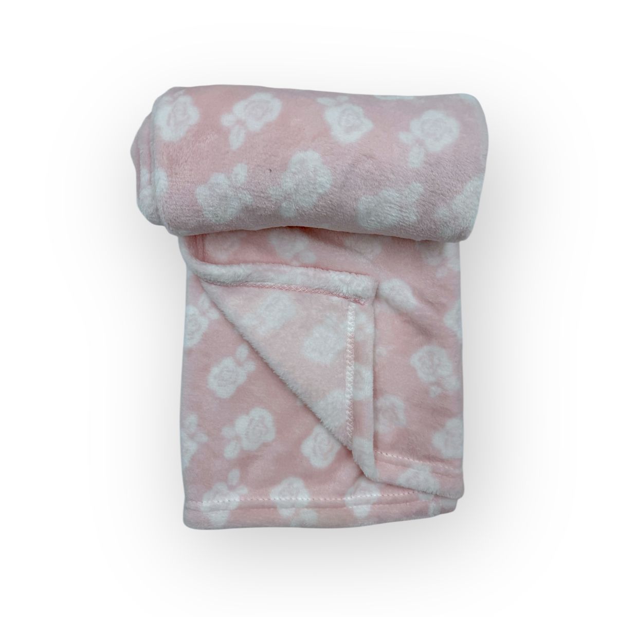 Mothers Choice Printed Flannel Baby Blanket 75X100cm Girls Cat