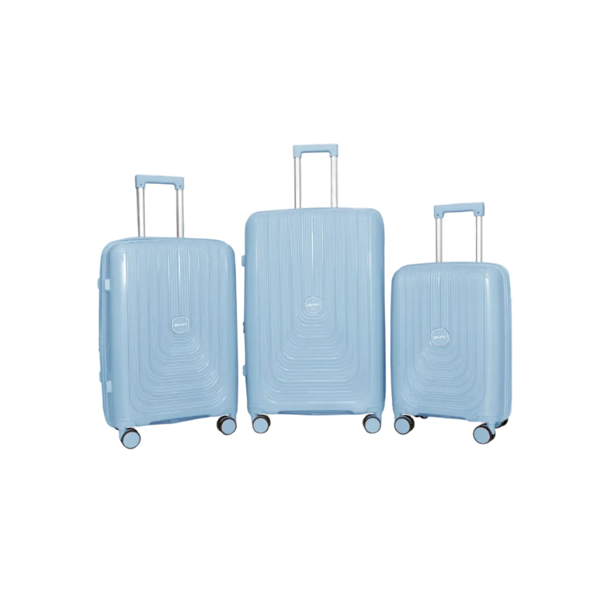 Evolution Strand PP Trolley Case-Blue