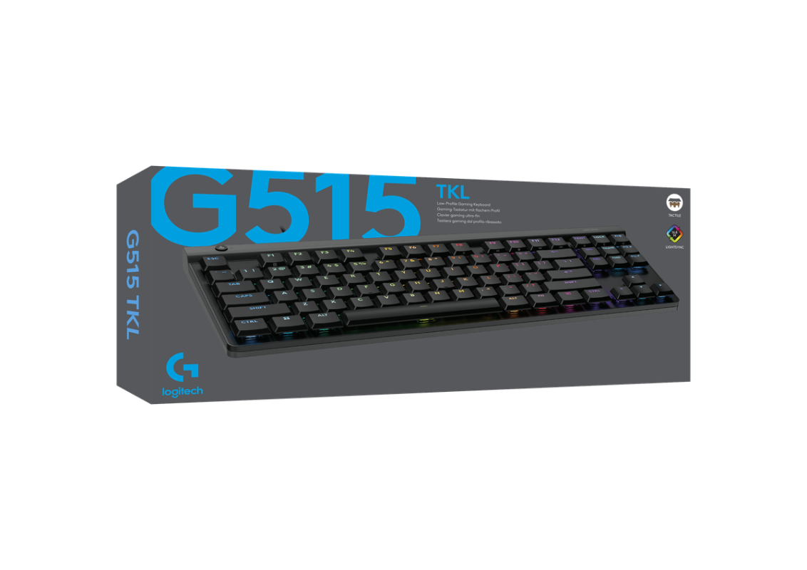 Logitech G515 TKL Wired Gaming Keyboard.