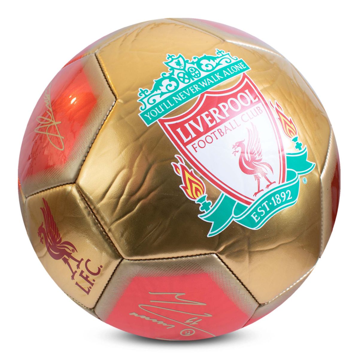 Metallic Signature Liverpool Size 5 Football HY-LI0888