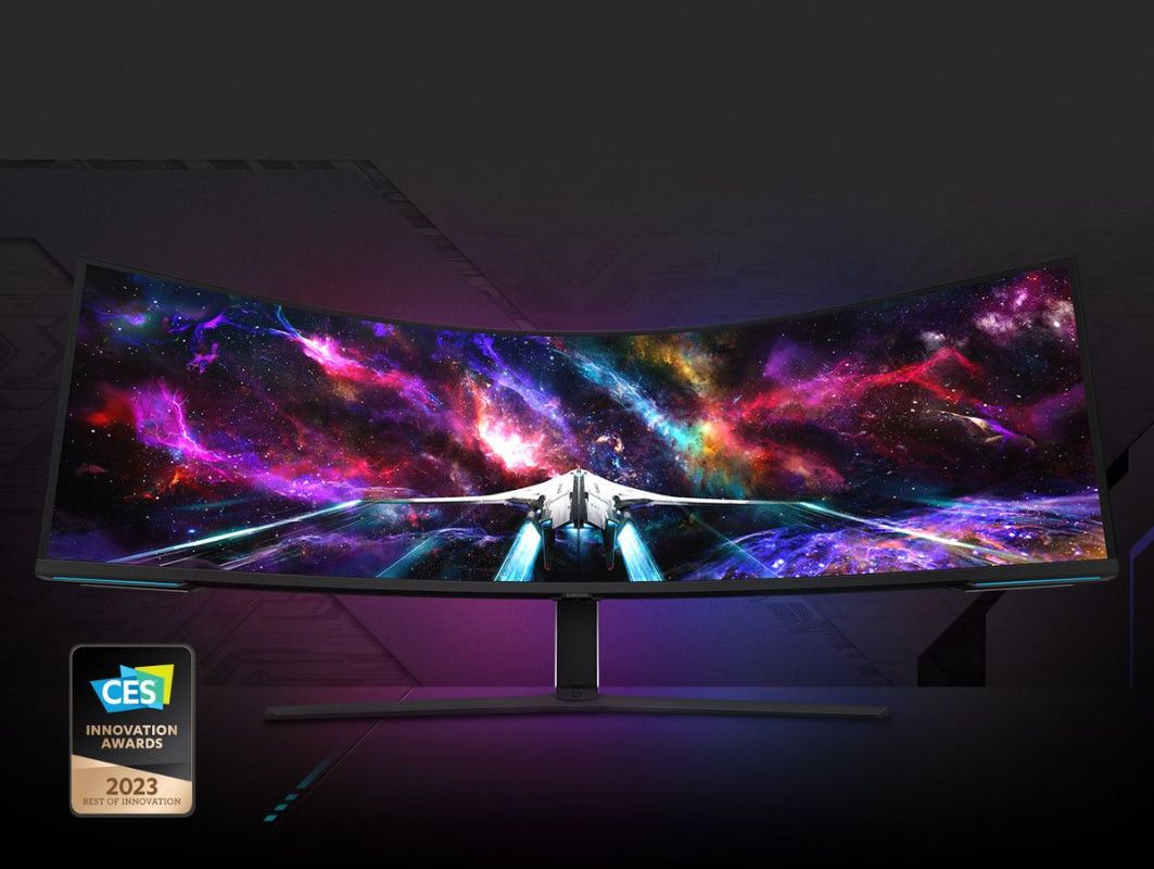 Samsung 57" Odyssey Neo G9 240Hz Refresh Dual-UHD Gaming LS57CG952NUXEN