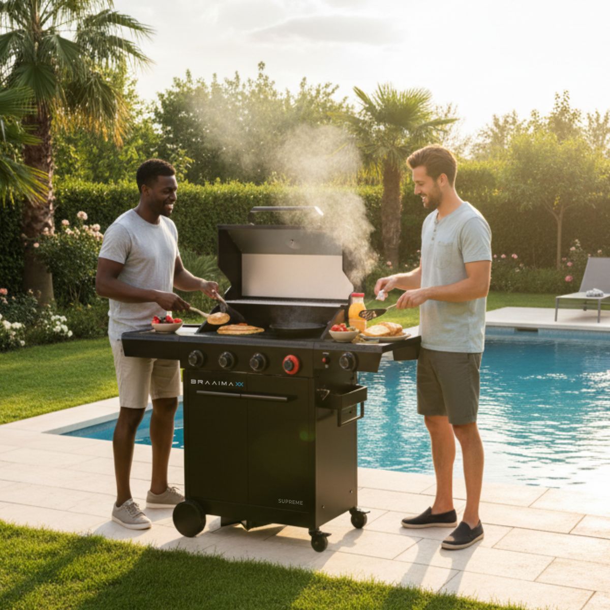 Braaimaxx Supreme 4 Burner Gas Braai 199-42-04-ZA