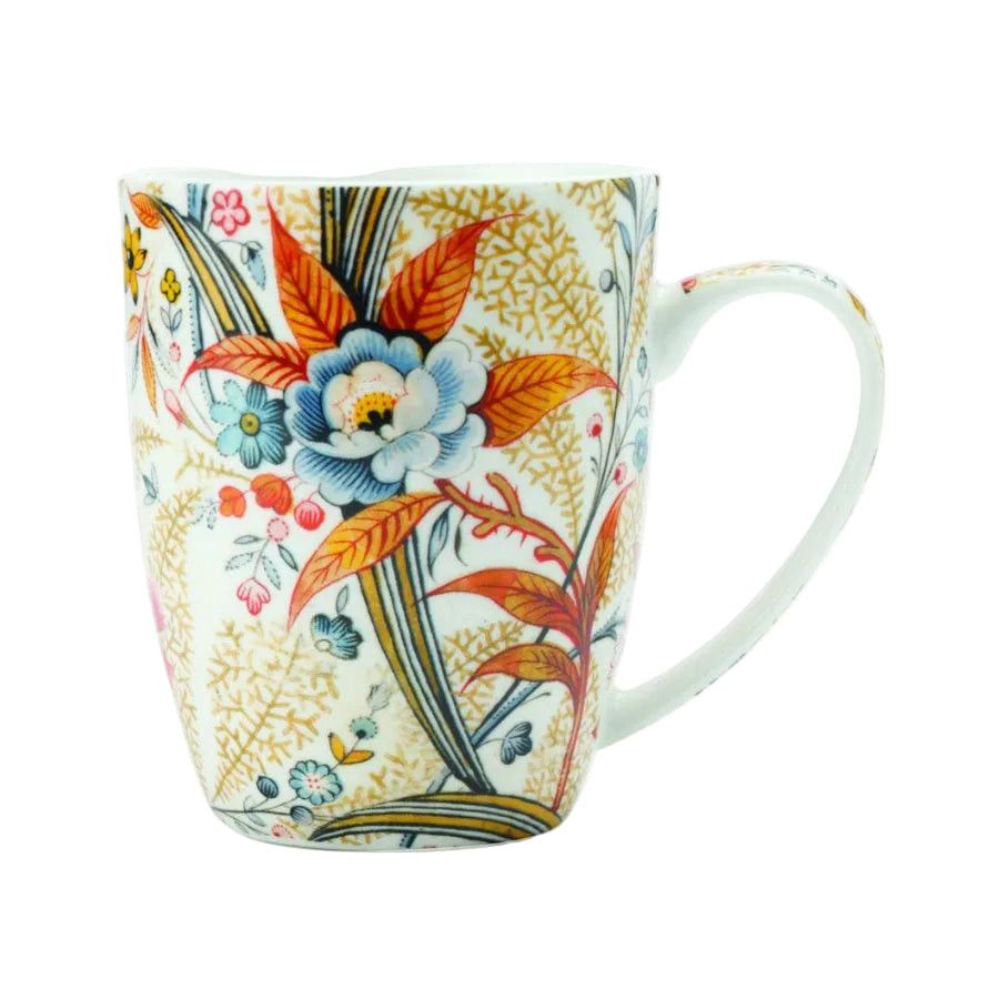 Maxwell & Williams William Kilburn Coupe Mug 400ml Autumn Leaves WK10400