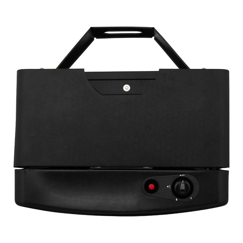 Taurus Heater Blue Flame Gas Steel Black 2Heat Settings 3.8kW 947184.