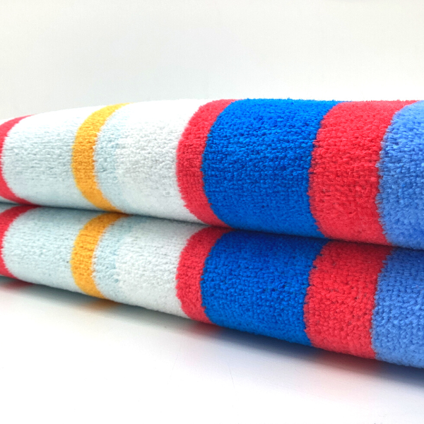 Bristol Beach Towel 80x160cm Palm Imperial Blue