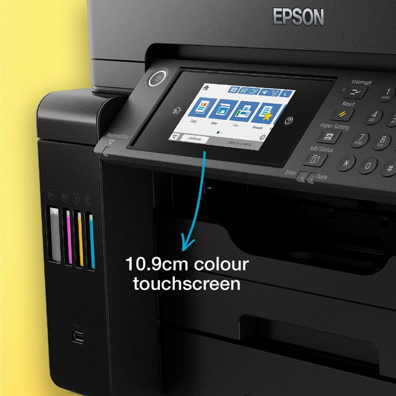 Epson L15160 EcoTank, A3, 4 in 1, Wi-Fi, ADF Double Sided Printing, Printer.
