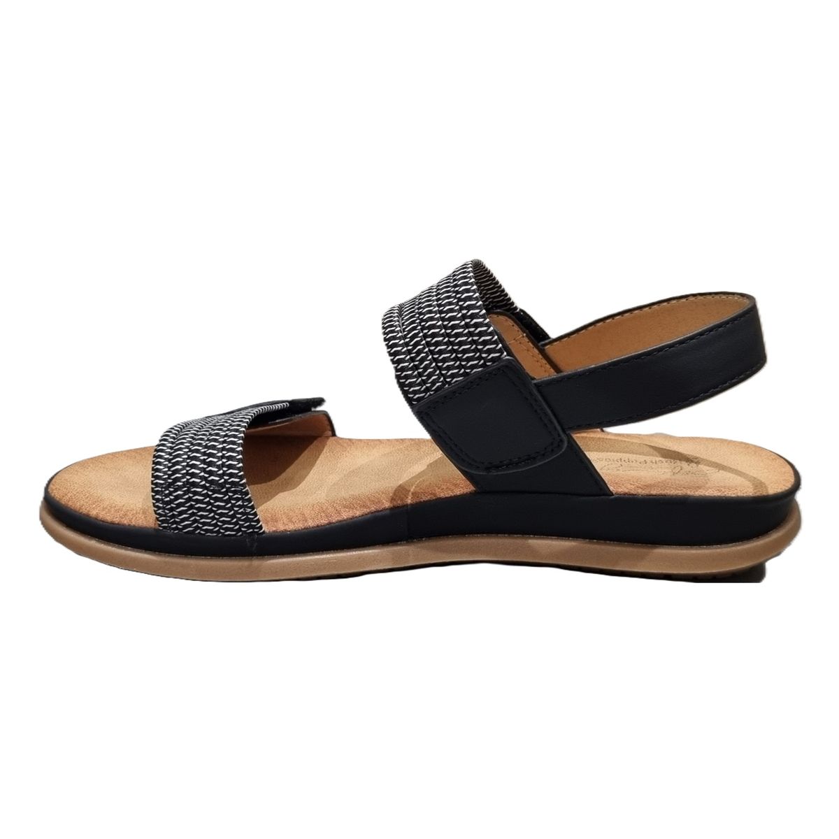 Hush Puppies Ladies Soft Style  Irma-Black SSL01470BKBK