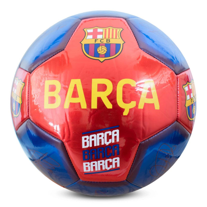 Metallic Signature Barcelona Size 5 Football HY-BC0888