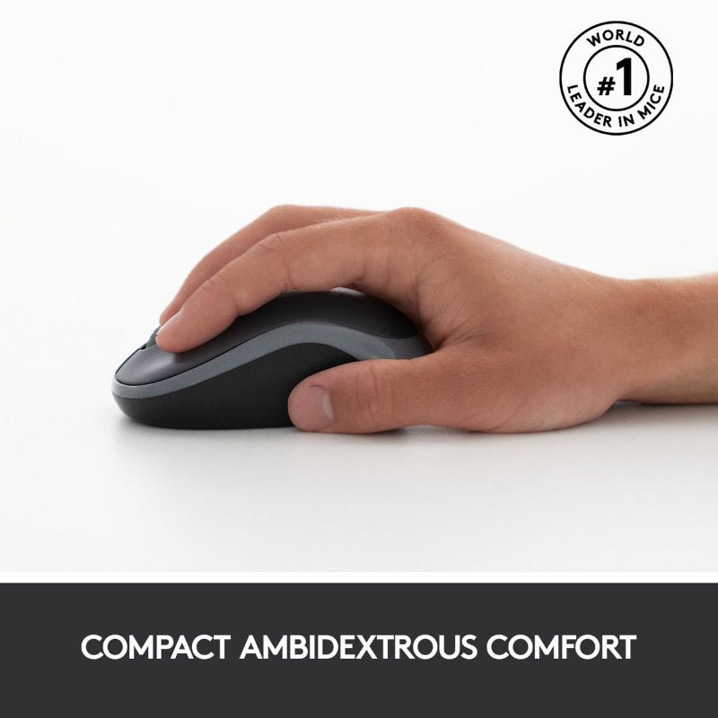 Logitech MK270 Wireless Keyboard and Mouse Combo for Windows-Black.