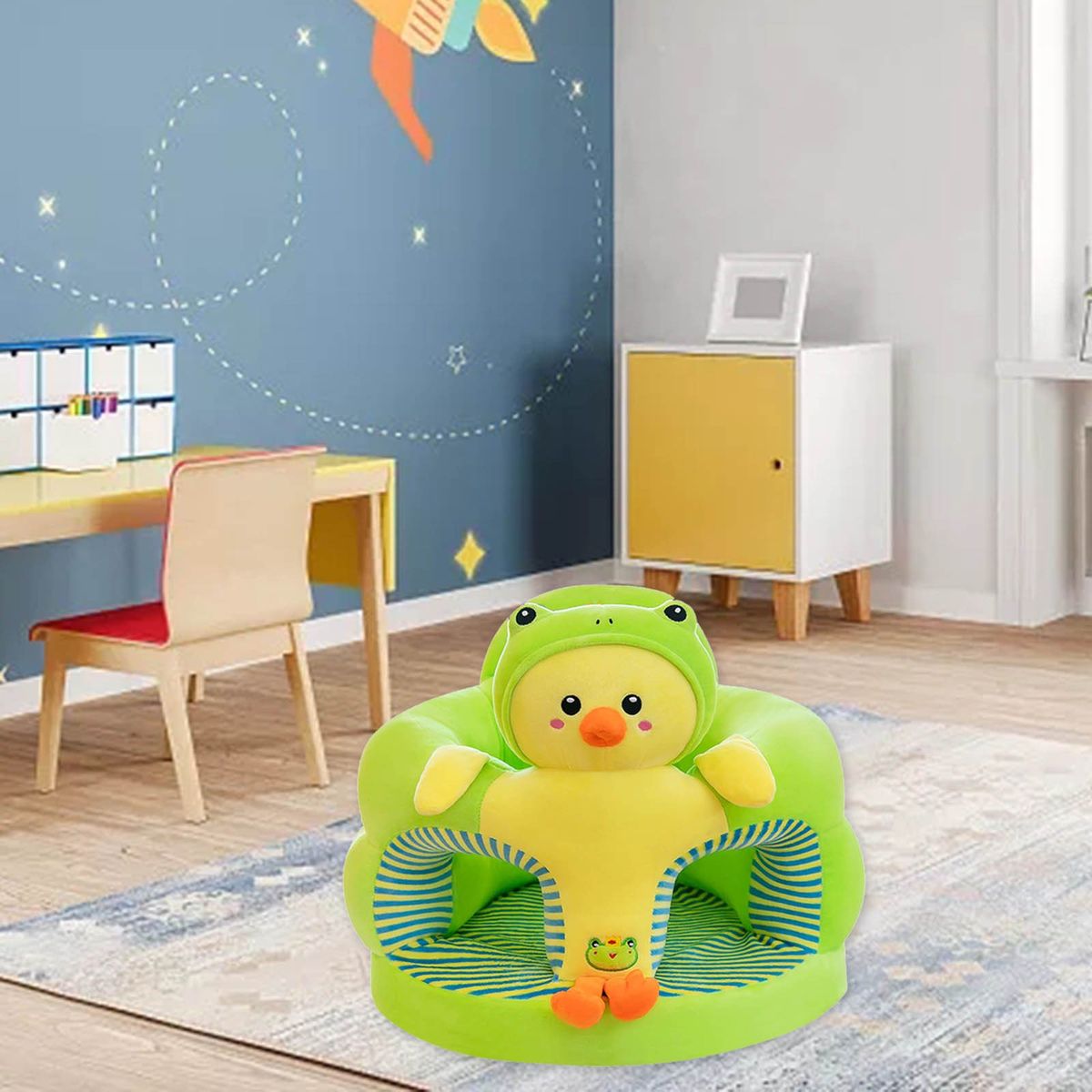 Baby Learning To Sit On Sofa Child Sofa Lime