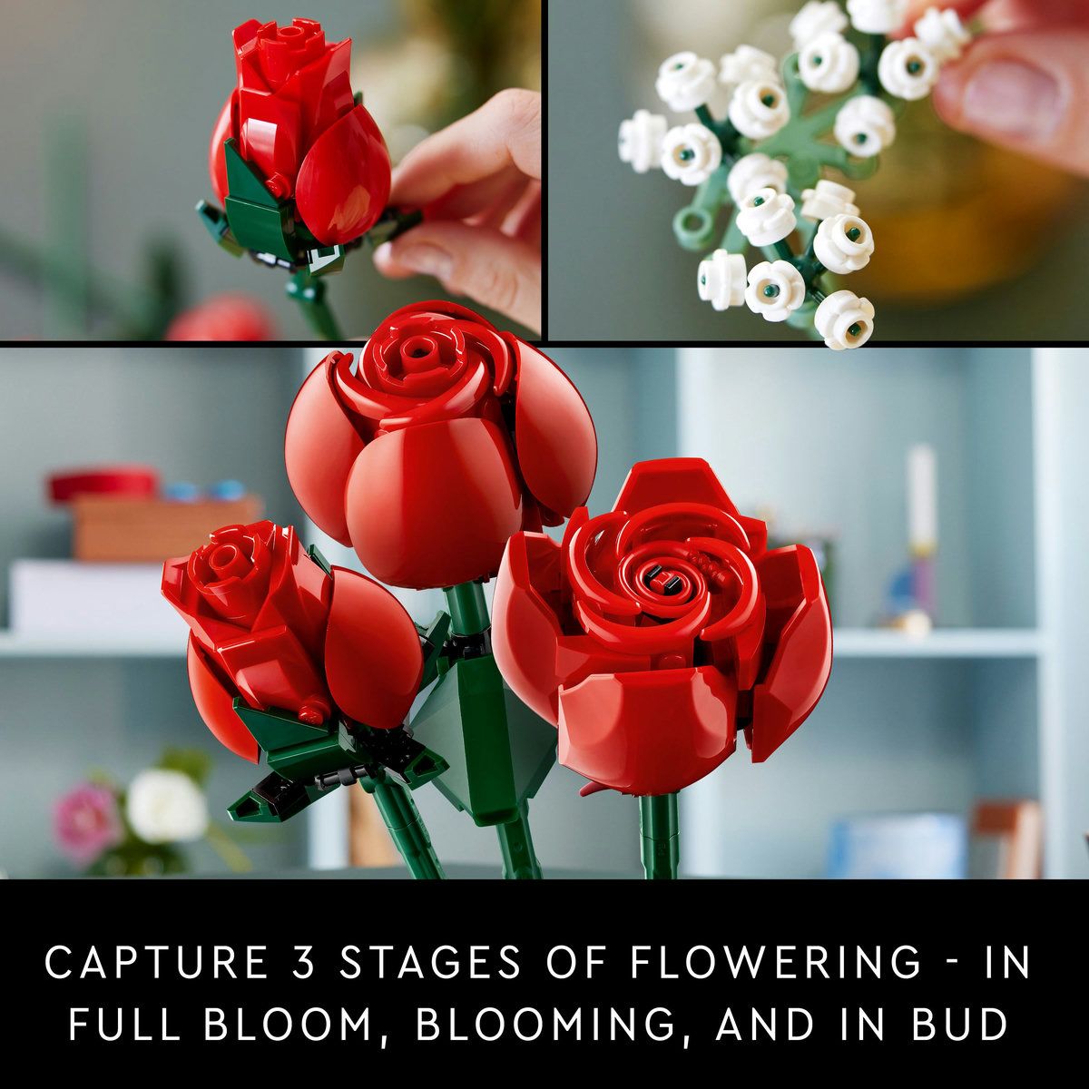 LEGO® Botanicals Bouquet of Roses Building Set 10328 - MHC World