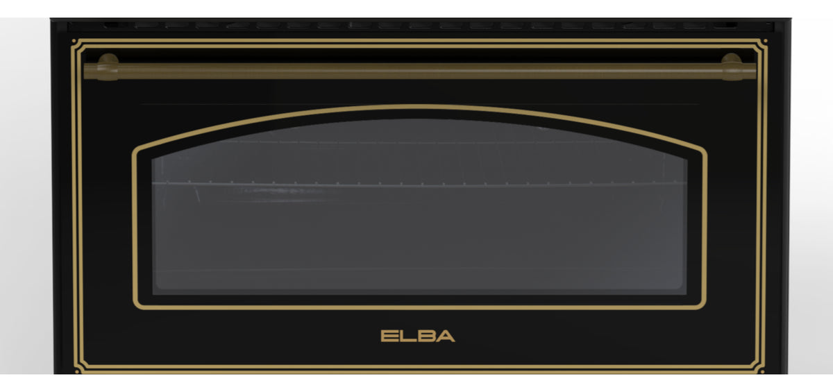 Elba 04/9S4EX937KB-5 Gas Burner Stove with Electric Multifunction Oven 90cm (8046153105497)