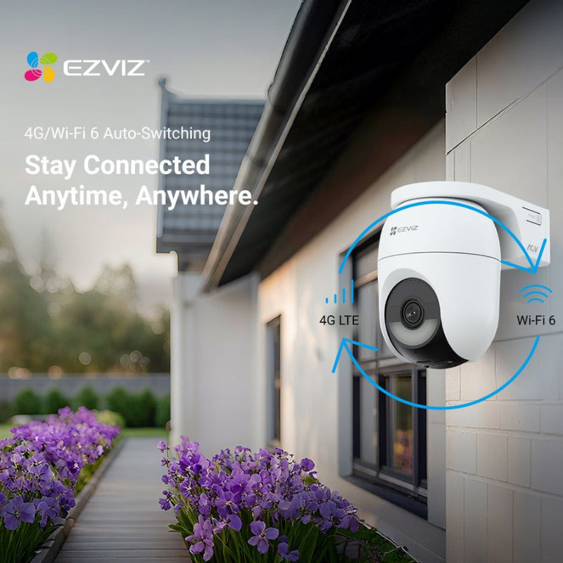 Ezviz Battery Camera 4MP-2K-W4GA Outdoor Battery Powered.