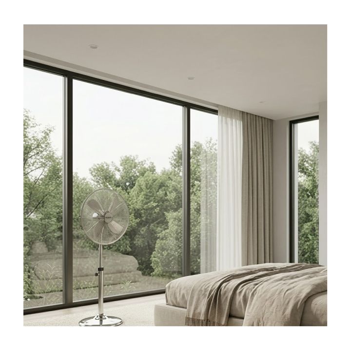 Eurolux 16Inch Silver High Velocity F22