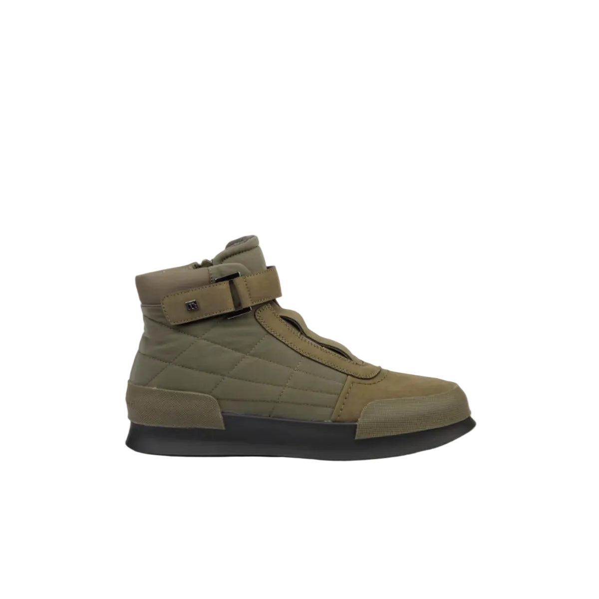 Mazerata Valentino 13 Faux Nubuck/Nylon-Olive