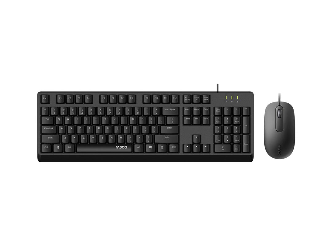 Rapoo X130Pro Wired Keyboard and Mouse.