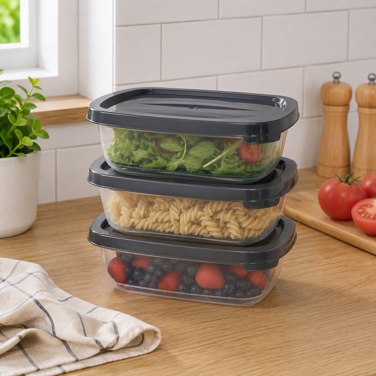 Sunplast Verona Food Storage Containers 500ml SC-4253