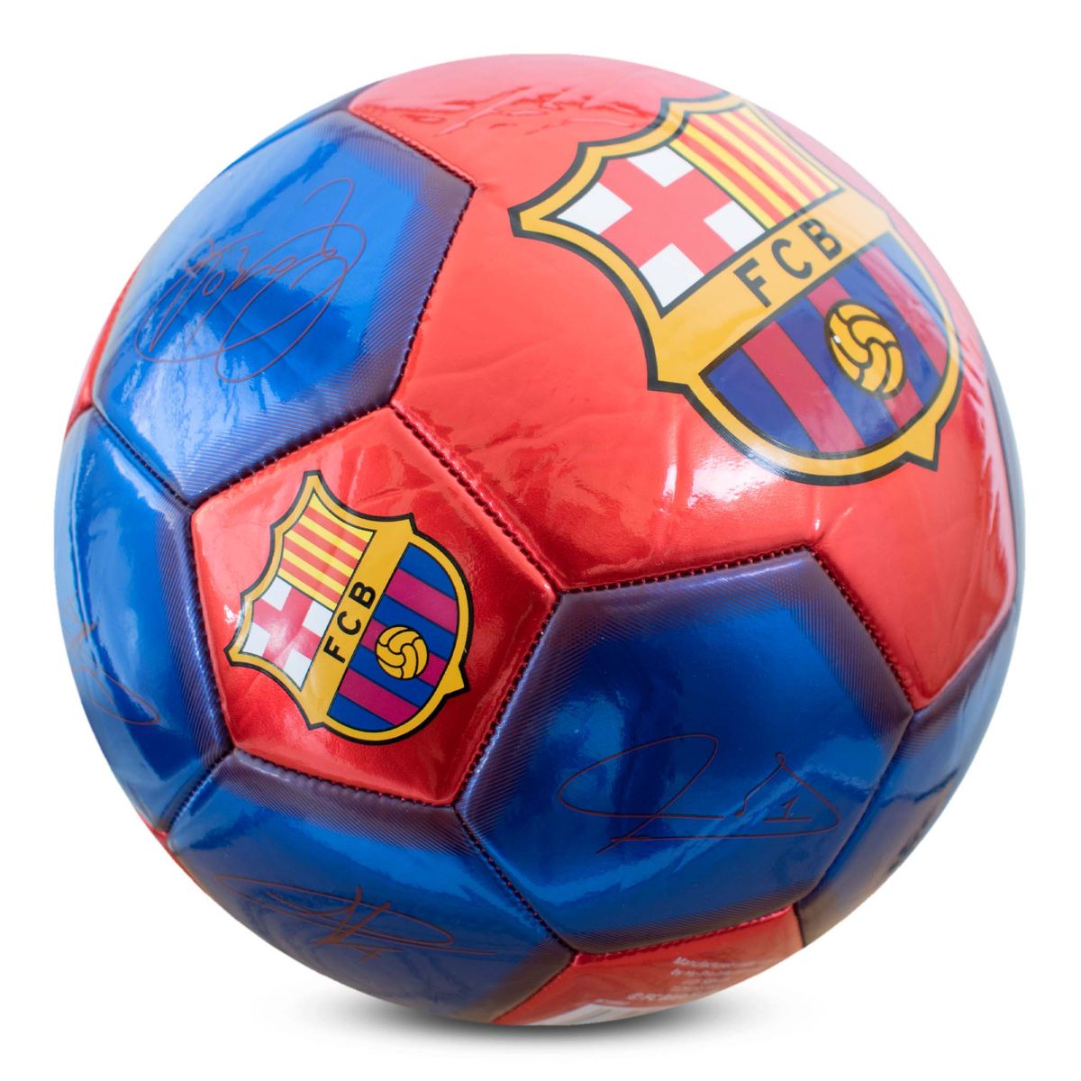 Metallic Signature Barcelona Size 5 Football HY-BC0888