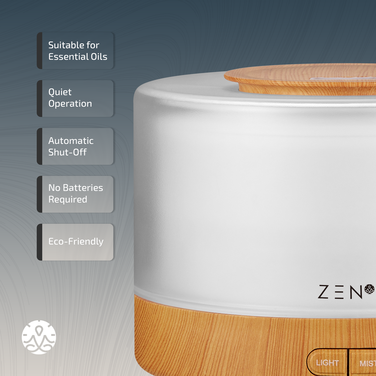 Zen Tranquillity Aroma Diffuser ZN-4002-LW