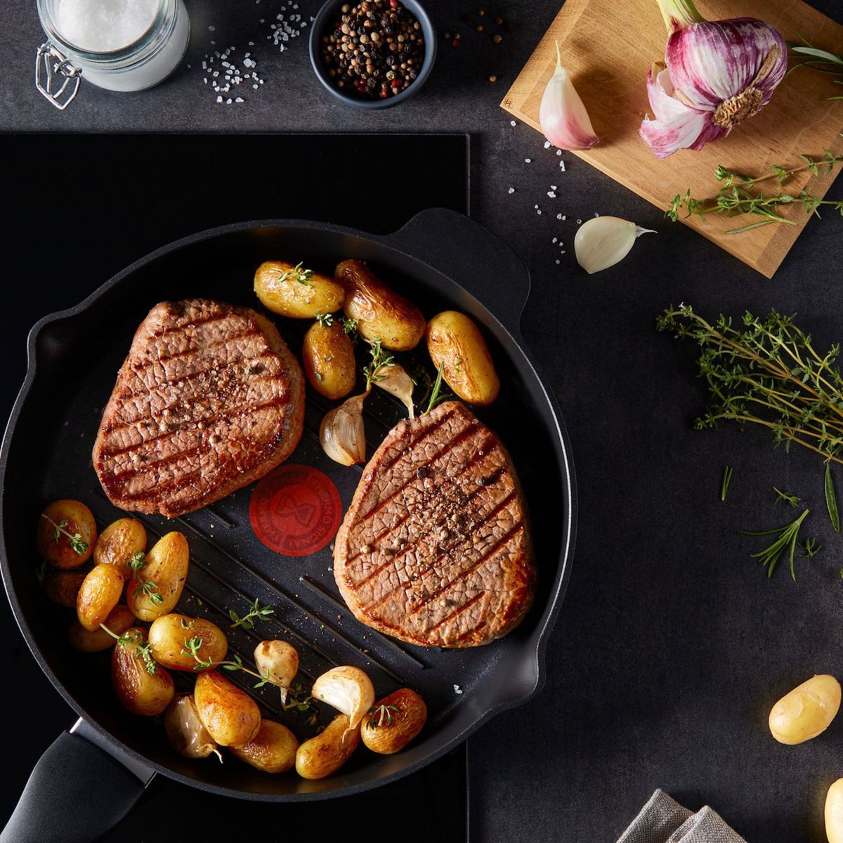 Tefal XL Intense Round Grill Pan 26cm C3844055.