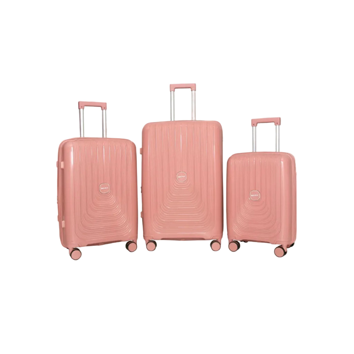 Evolution Strand PP Trolley Case-Rose Pink