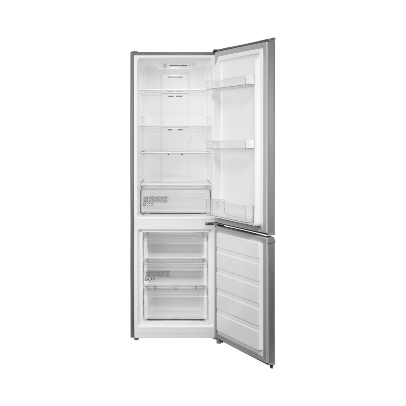 Midea Bottom Mount Fridge Freezer 262L Silver -Frost Free HD-359RWEN