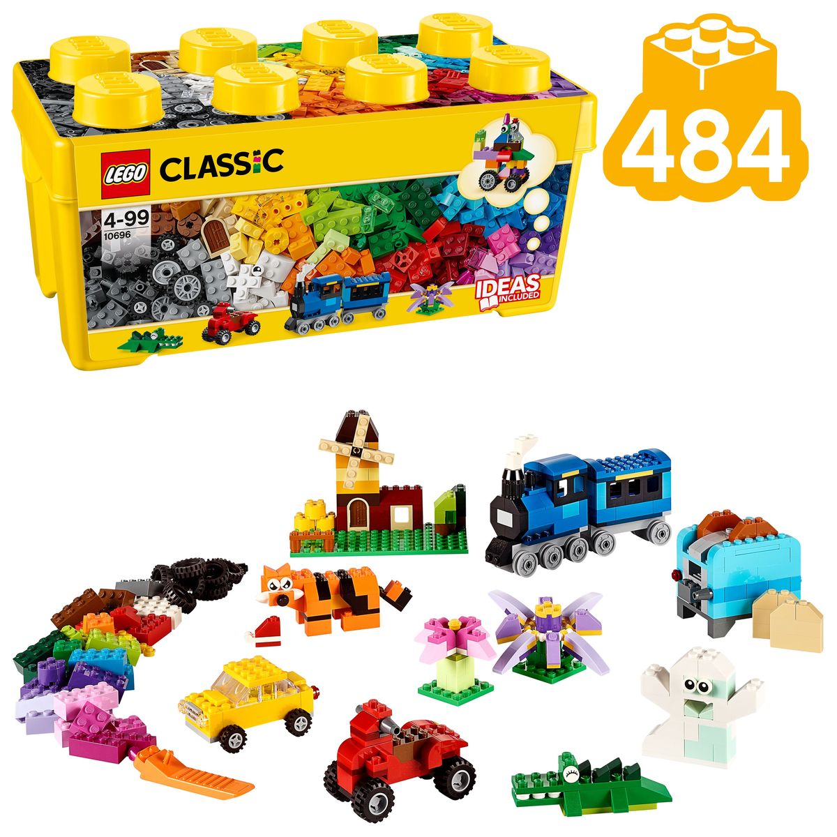 LEGO® Classic Building Blocks Medium Creative Brick Box 10696 - MHC World
