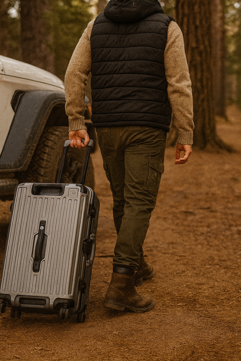 Evolution Vault Trolley Case With Dual TSA- Grey