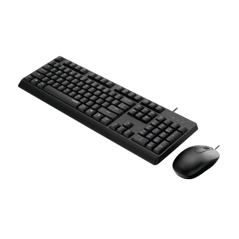 Rapoo X130Pro Wired Keyboard and Mouse.