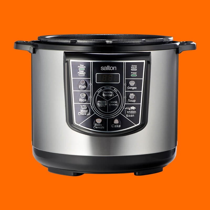 Salton DEEP FRYER Salton 1000W Electric Pressure Cooker 6L - SEPC02 (7491645472857)
