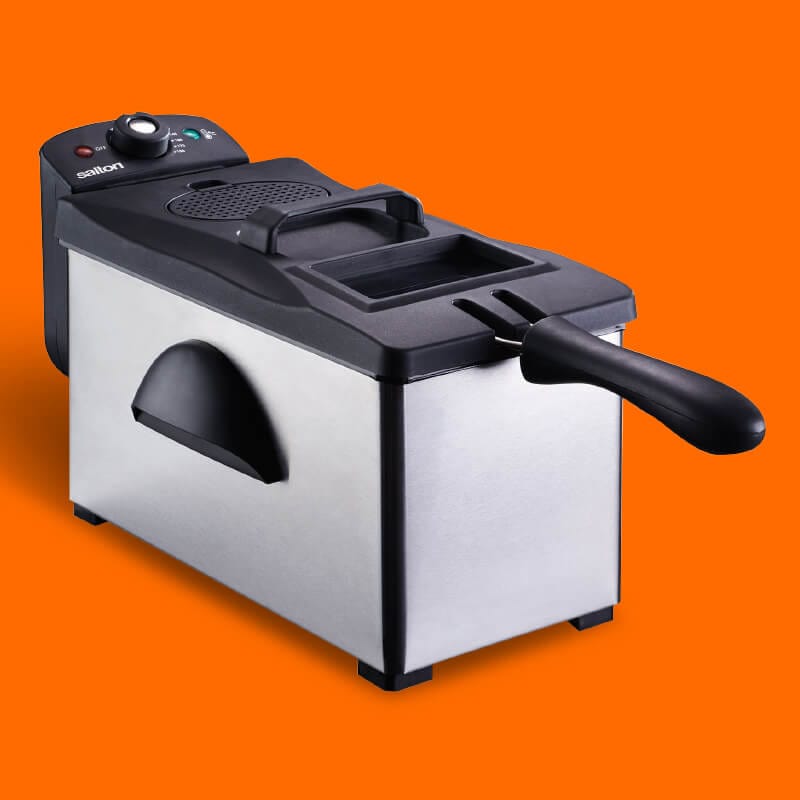 Salton DEEP FRYER Salton 3 Litre Stainless Steel Deep Fryer SDF35 (2061695483993)
