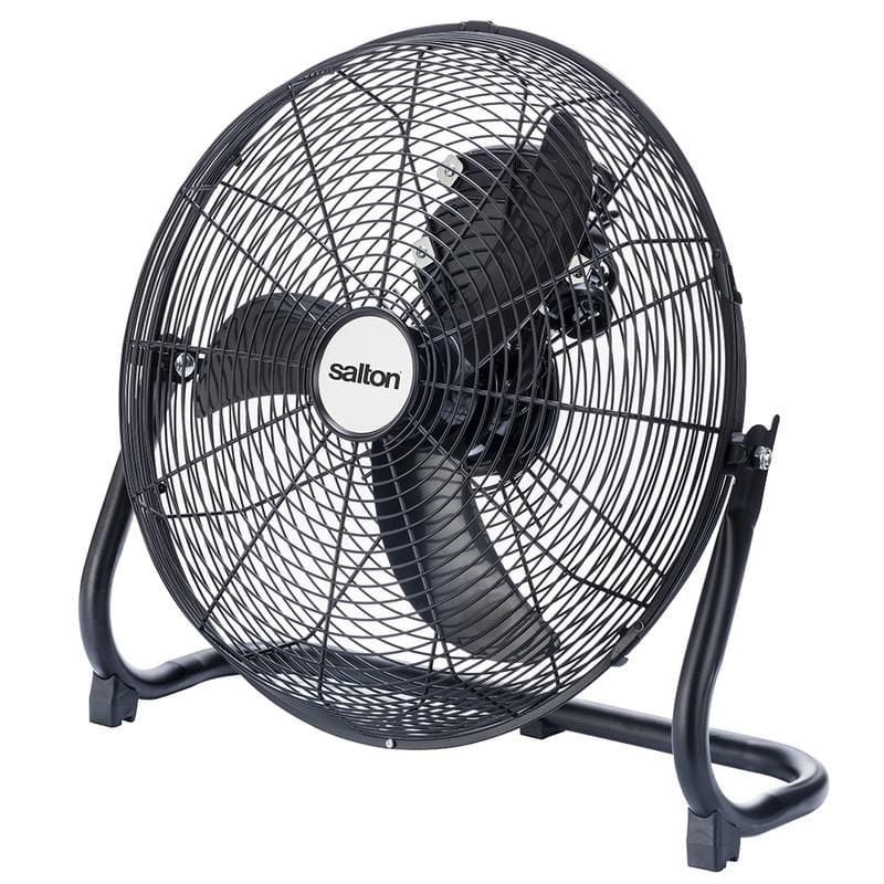 Salton FLOOR FAN Salton Black 40cm High Velocity Floor Fan SFF75 (7805246865497)