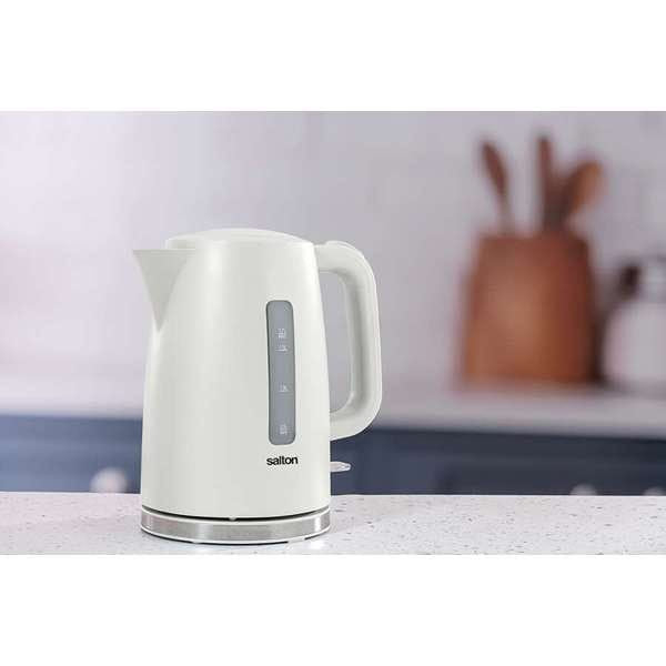 salton KETTLE Salton Harmony Oatmeal 1.7L Kettle White SHK01