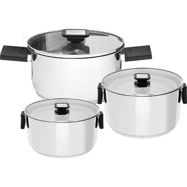 Salton Pots Set Salton 6 Piece Cookwere Pot Set SSCP6 (7534687354969)