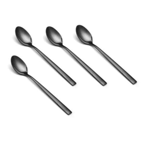 Salton SPOON Salton Black Set Teaspoons 4 Piece SBLT4