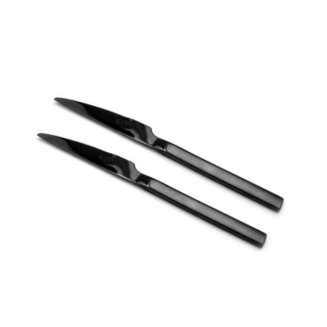 Salton SPOON Salton Shiny Black Table Knife 2 Piece SBLK2 (7405700087897)