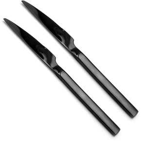 Salton SPOON Salton Shiny Black Table Knife, Set Of 2 (7405700087897)